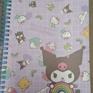 New Hello Kitty And Friends Kuromi Tabbed Journal Book